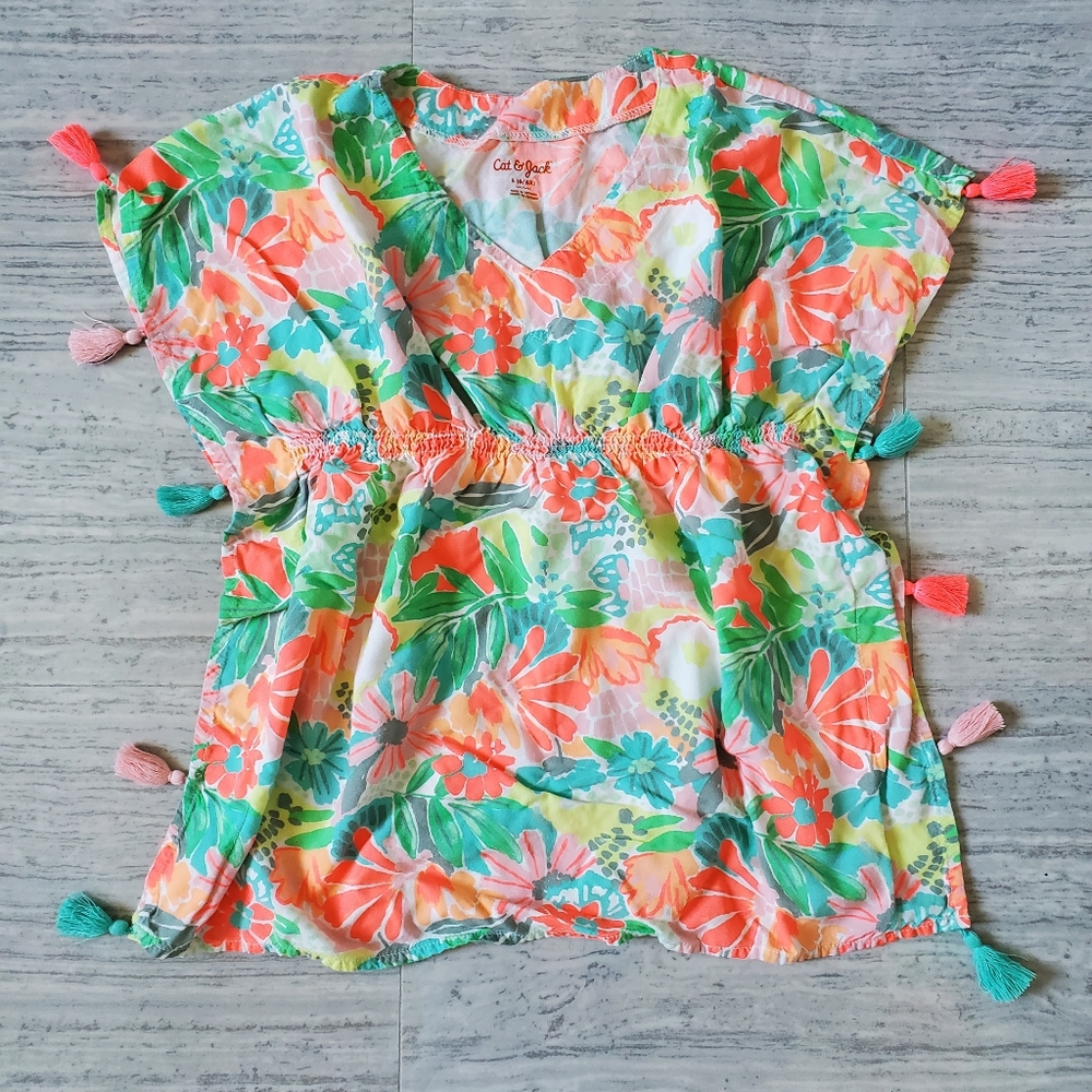 Cat and Jack girls swim cover-up
